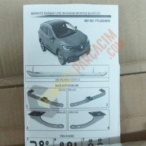 Kadjar Krom Yan Koruma Barı 7711823859