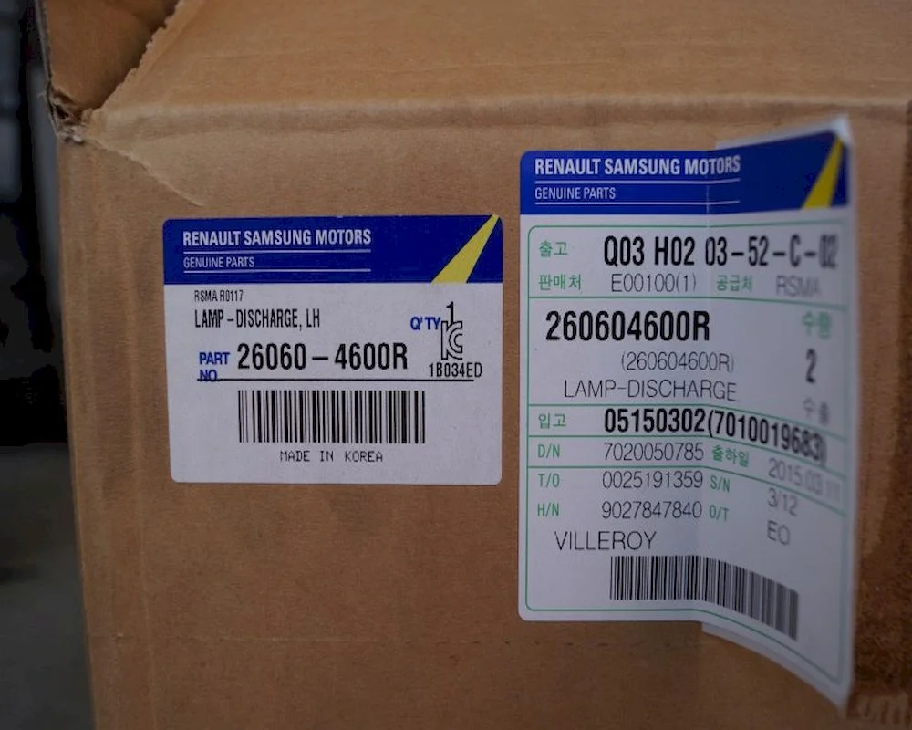 Latitude Sol Far Xenon İçi Siyah 260608967R