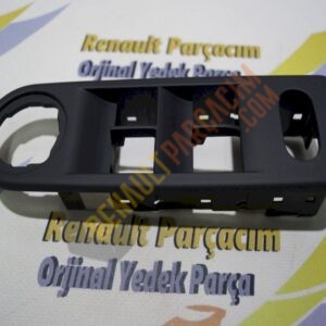 Clio 4 Sol Cam Düğme Çerçevesi Siyah 809619947R