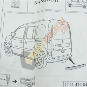 Kangoo 3 Bagaj Kapak Bandı 7711424847