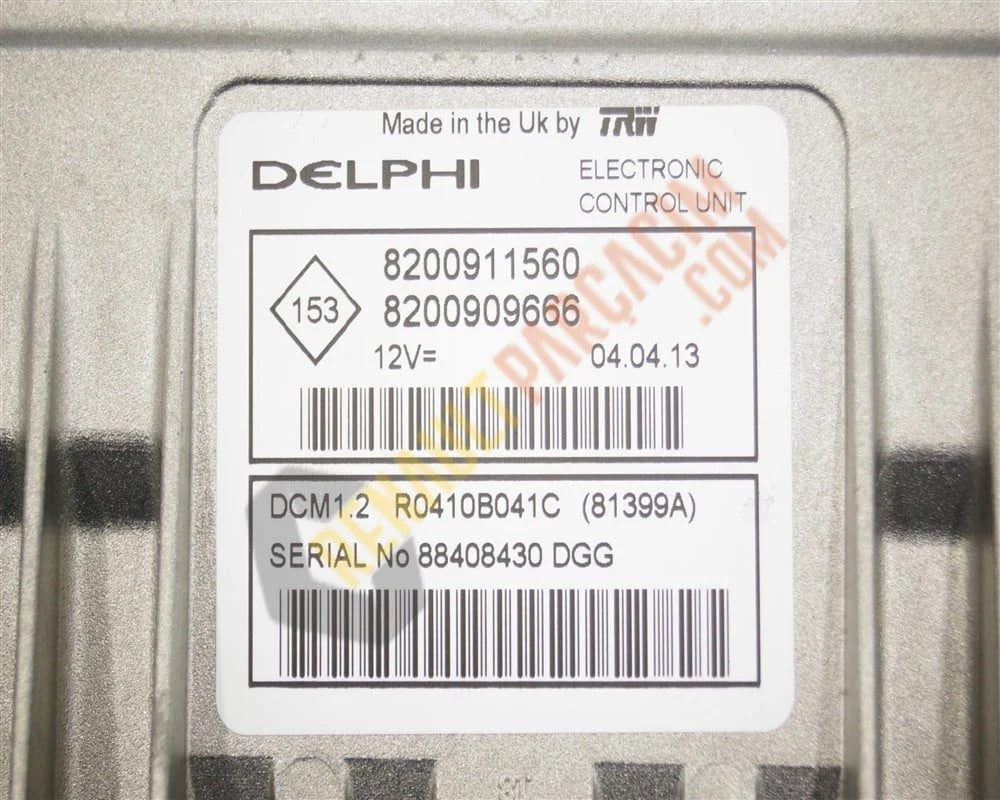 Megane 2 Motor Beyni 1.5 Dcı K9k-800 8200909666