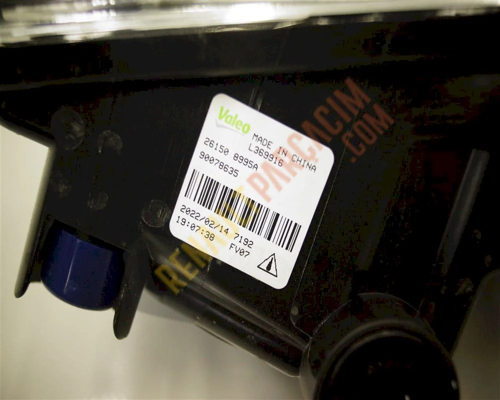 Nissan Qashqai Sağ Sis Lambası 261508995A